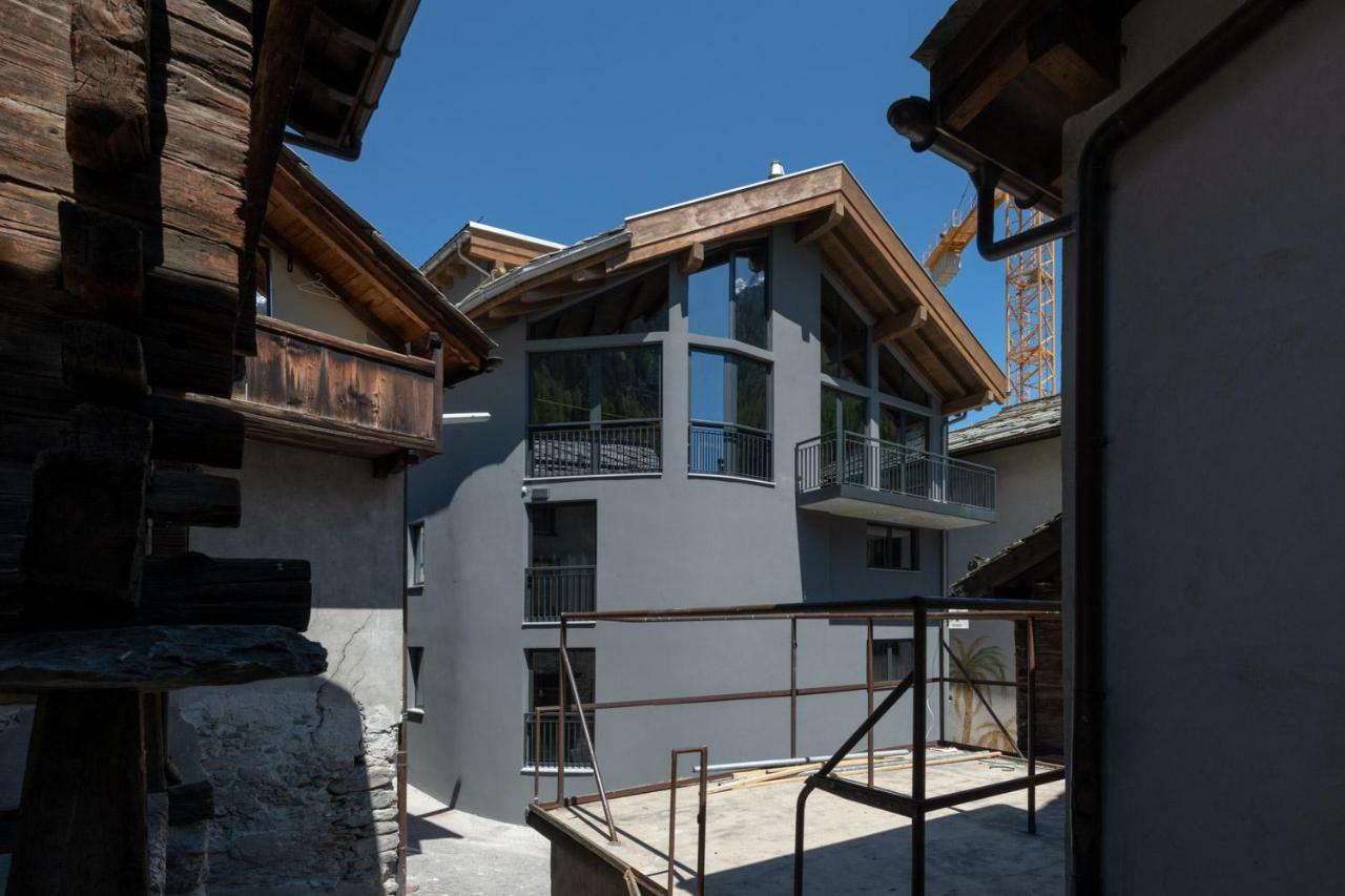 Hotel Heimatlodge Sankt Niklaus Exterior foto
